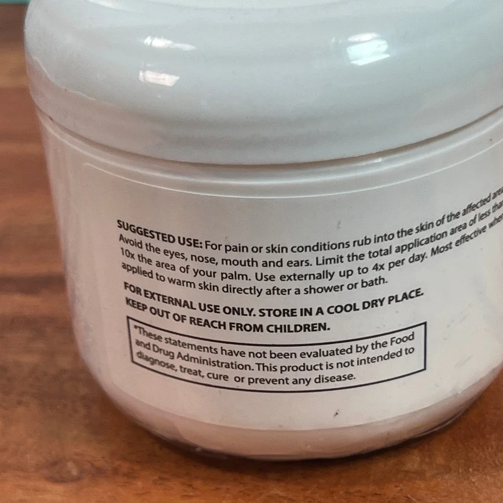 SciatiFlex Cream for Relief and Recovery Maximum Strength 4 oz. New Sealed